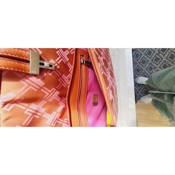 Tumi Pink and Brown Shoulder Bag - Picture 7 of 13